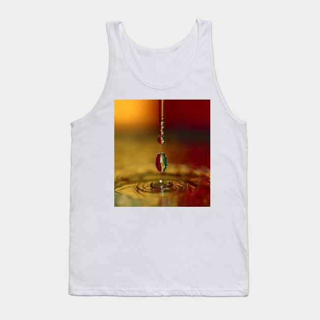 A chain of drop series. Tank Top by ikshvaku